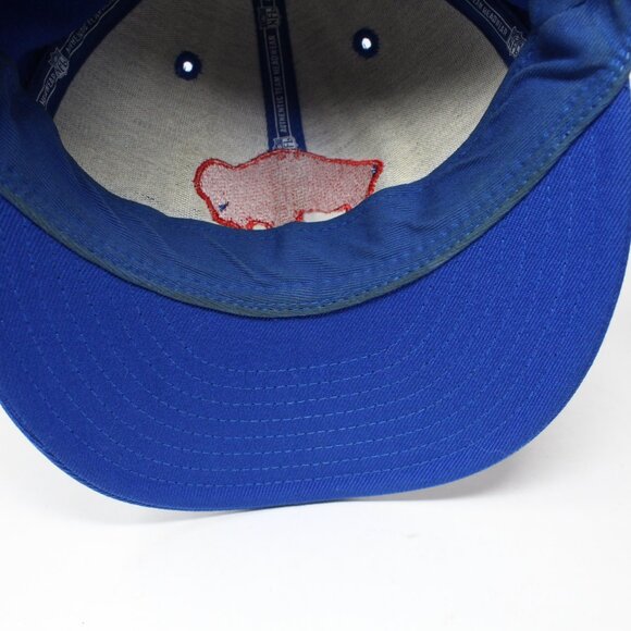 Buffalo Bills Hat Mens Large - XL Blue Reebok Gridiron Classic NFL Baseball Cap - Picture 10 of 10